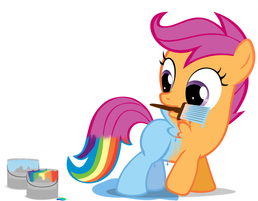 Addicted By Orangel8989-d4118pq - My Little Pony Kids Clipart (900x702), Png Download