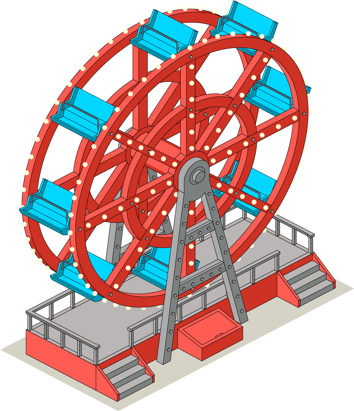 Kool-aid Ferris Wheel - Circle Clipart (1201x1455), Png Download