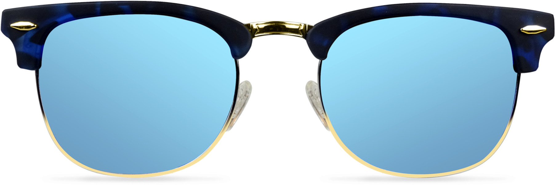 Blue Sky Reflective Clubs Clipart (1803x602), Png Download