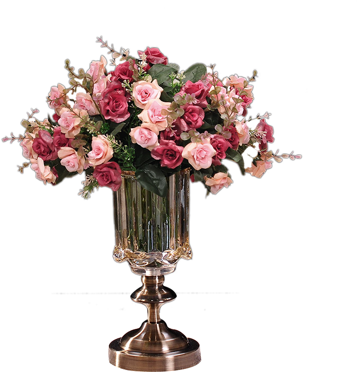 Classical Flower Vase Png Transparent Image - Flower Vase Png Clipart (800x800), Png Download