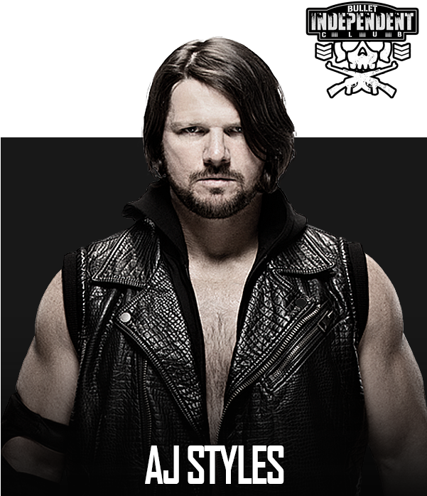 Bullet Club - Dolph Ziggler Vs Aj Styles Clipart (600x708), Png Download