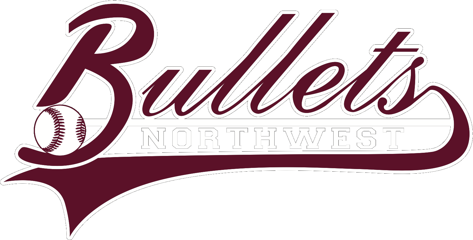 Congratulations To Our Seniors Going On To Play At - Northwest Bullets Softball Clipart (1731x902), Png Download
