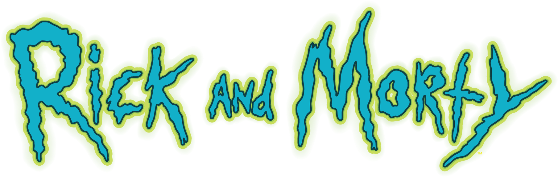 Rick And Morty Lookbook - Rick And Morty Logo Png Clipart (2000x684), Png Download