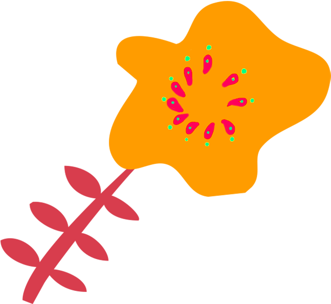 Digital Scrapbooking Flowers Bulb Flower Drawing Blue Clipart (681x627), Png Download