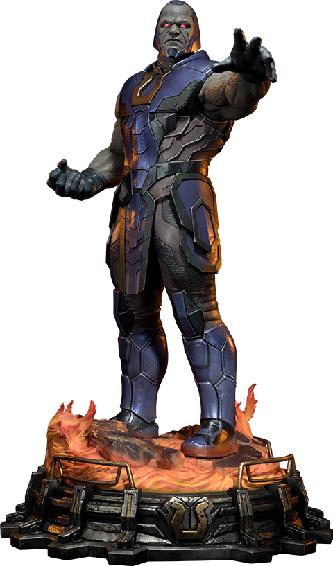 Darkseid 1/4 Scale Statue - Injustice 2 Clipart (480x817), Png Download