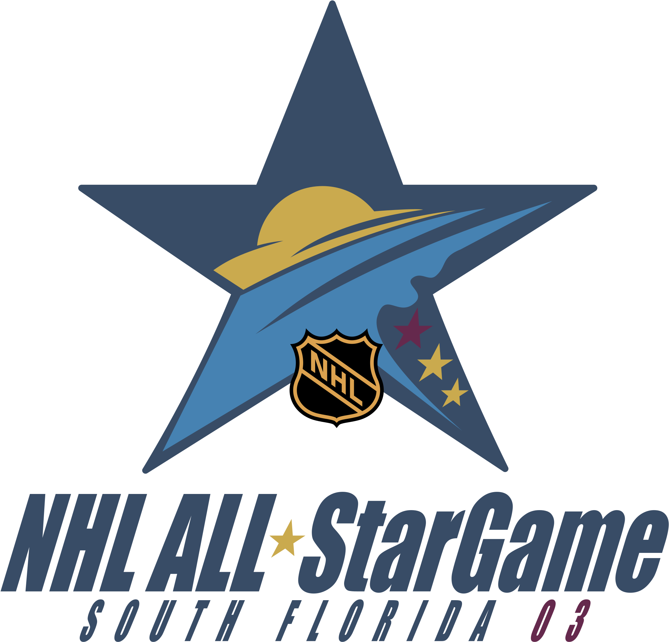 Nhl All Star Game 2003 Logo Png Transparent - Graphic Design Clipart (2400x2400), Png Download