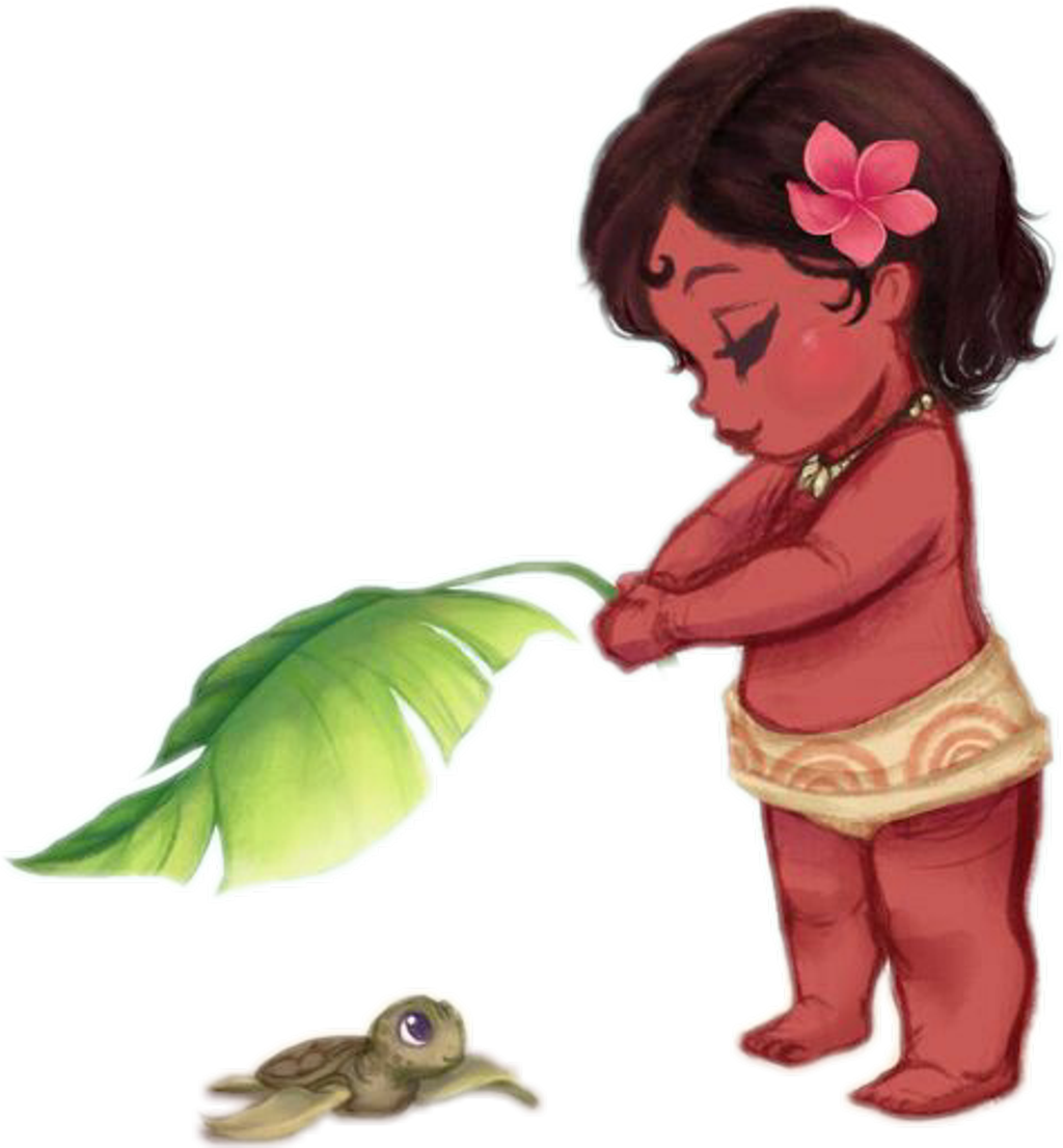 Moana Sticker Clipart , Png Download - Drawing Of Moana Easy Transparent Png (1024x1106), Png Download