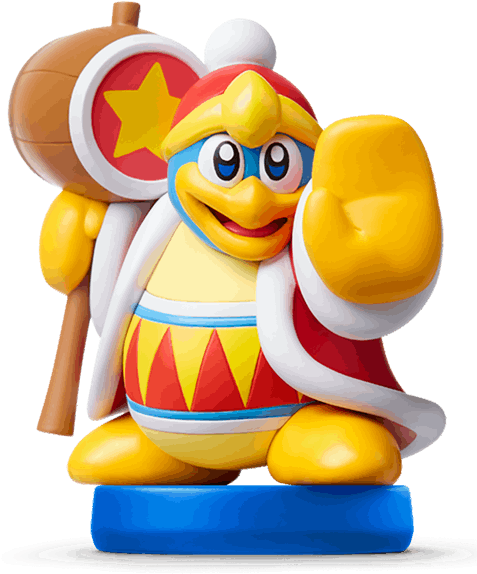 Nintendo Amiibo - King Dedede Kirby Amiibo Clipart (600x600), Png Download