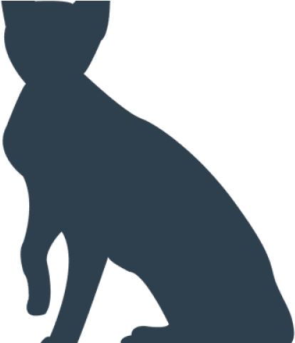 Persian Cat Clipart Silhouette - Cat Jumps - Png Download (640x480), Png Download