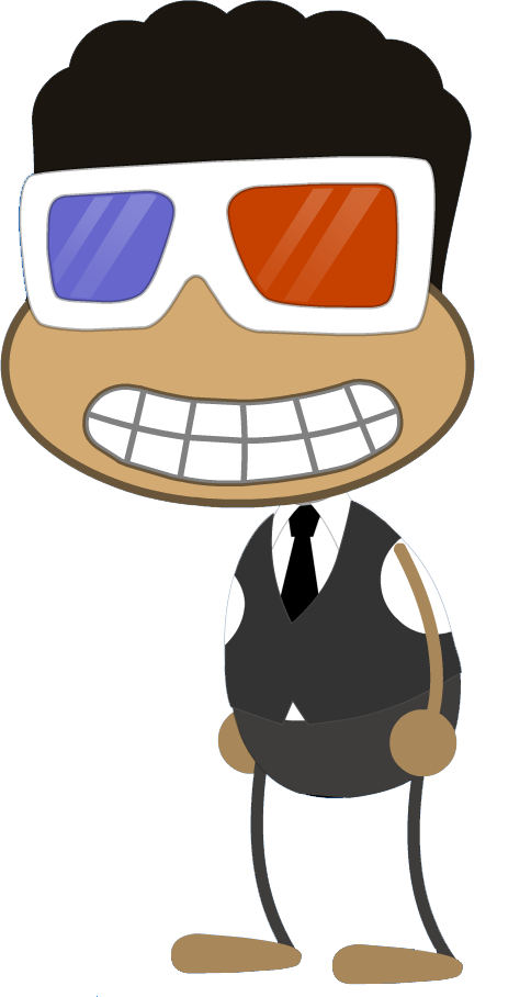 3d Glasses Townie - 3d Glasses Poptropica Clipart (484x908), Png Download