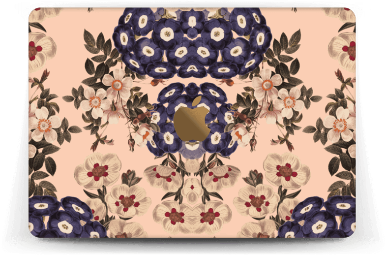 Spring Flower Skin Macbook 12” - Wallet Clipart (800x563), Png Download