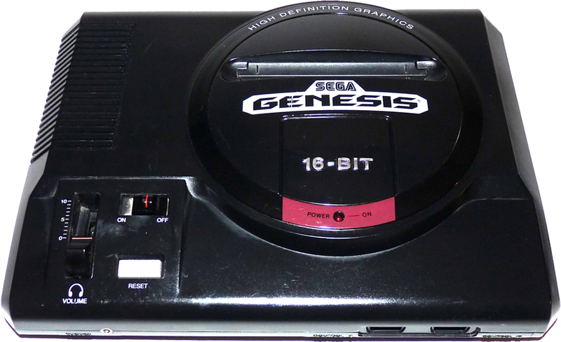 I Love The Look Of The Original Genesis - Sega Genesis 1 Clipart (748x463), Png Download