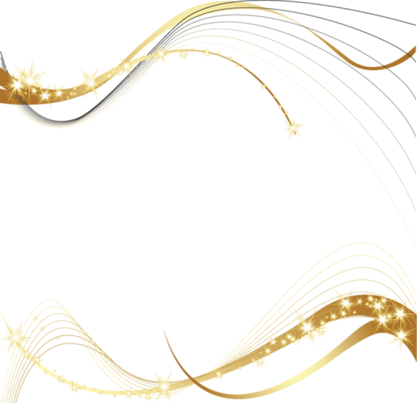 Free Png Download Gold Silk Png Images Background Png - Gold Christmas Border Png Clipart (850x821), Png Download