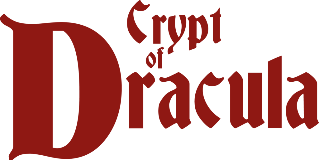 Crypt Of Dracula Is A Brand New And Original Game For - Graphic Design Clipart (1024x513), Png Download