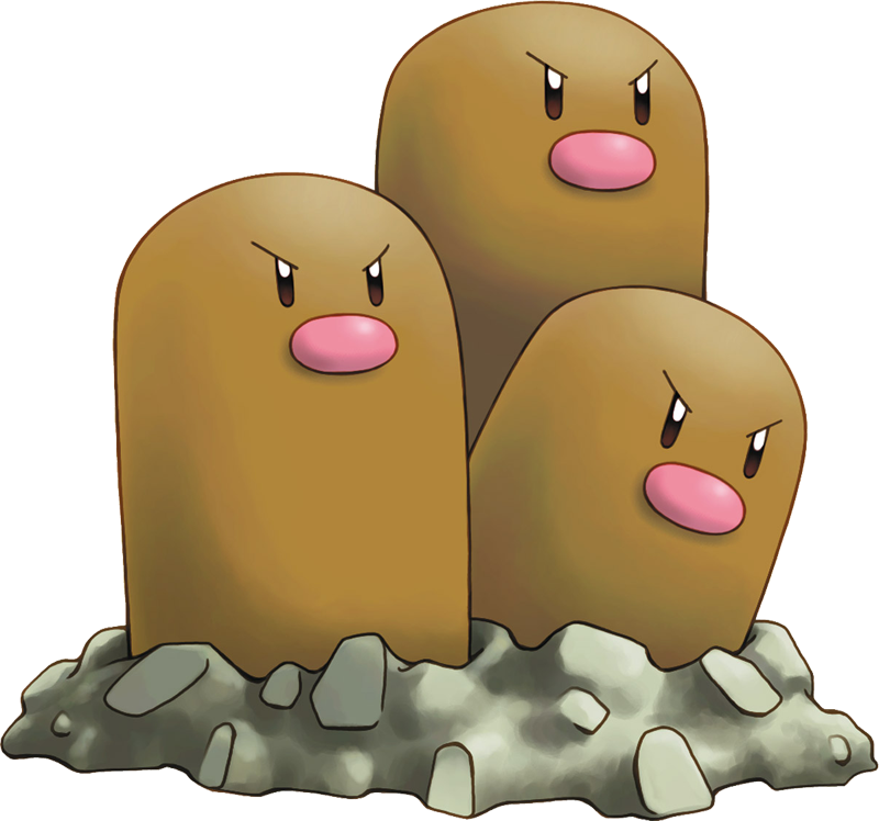 15,906,000 Exp - Dugtrio Clipart (800x748), Png Download