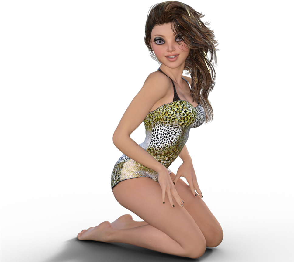 Girl 6 Pinup - Photo Shoot Clipart (966x869), Png Download