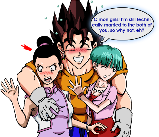 Well, I Imagine Living With Them Both Would Be Good - If Vegito Never Unfused Clipart (640x480), Png Download