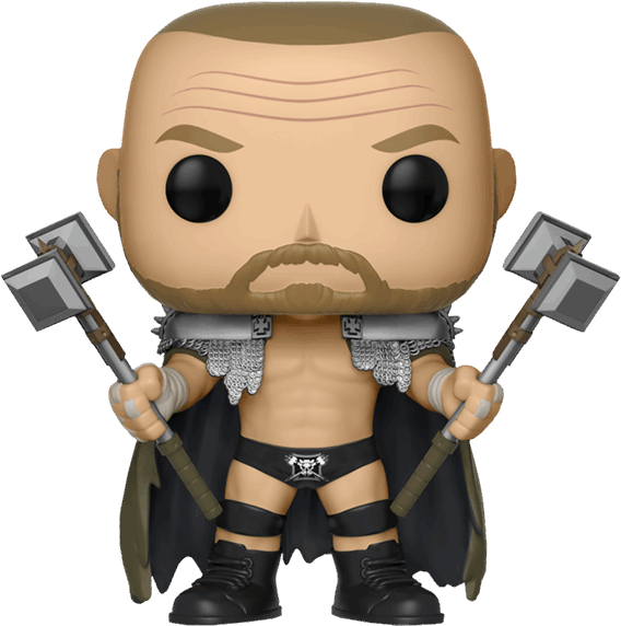 Triple H Skull King Pop Vinyl Figure - Triple H Funko Pop Clipart (600x600), Png Download