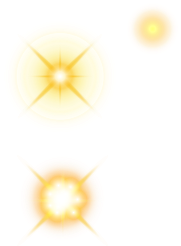 Glowing Png - Light Star Gold Png Clipart (1090x1104), Png Download