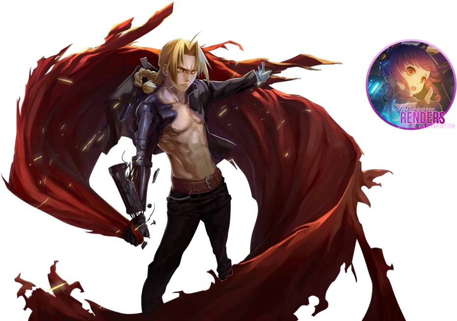 Edward Elric, Fullmetal Alchemist Brotherhood - Edward Elric Render Clipart (1024x658), Png Download