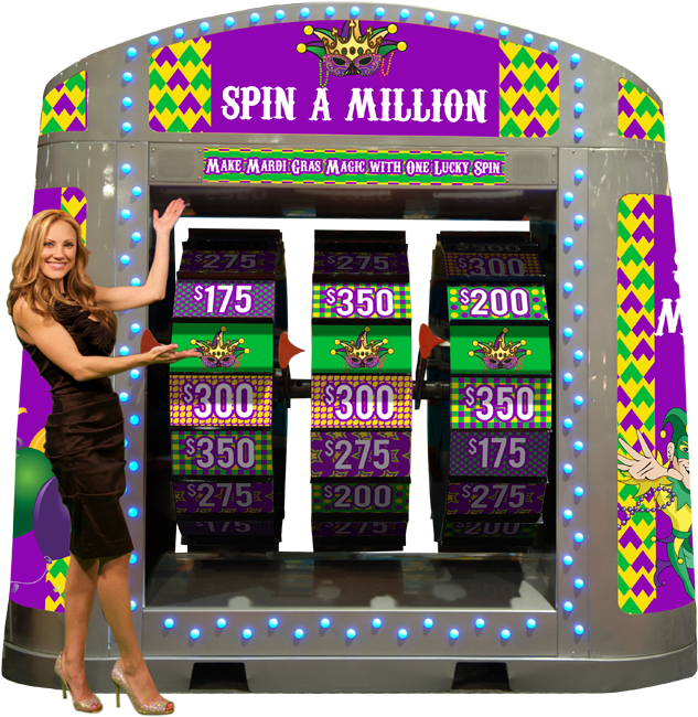 Sam Mardi Gras W Model - Slot Machine Clipart (800x685), Png Download