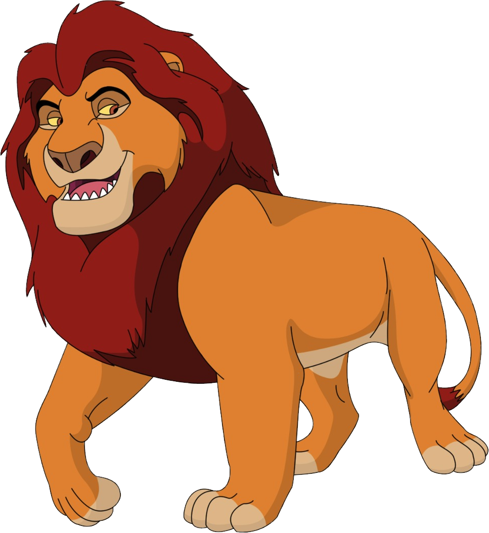 Lion King - Lion King Characters Mufasa Clipart (967x1054), Png Download