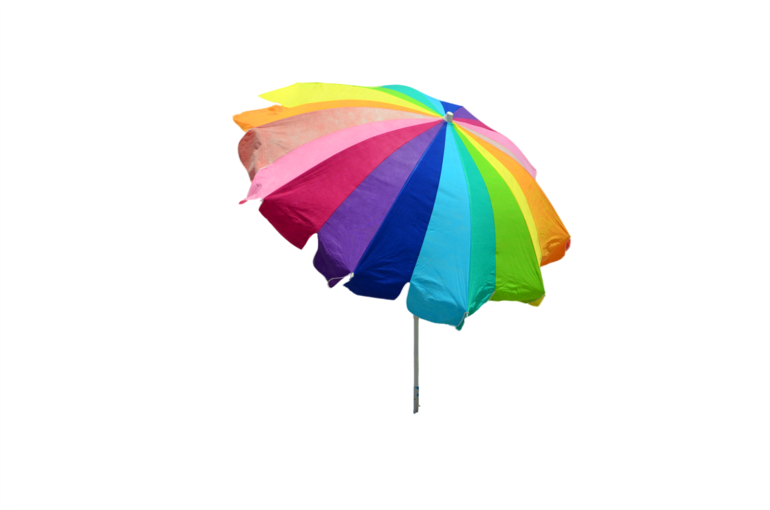 Beach Umbrella Png - Umbrella Clipart (1097x727), Png Download