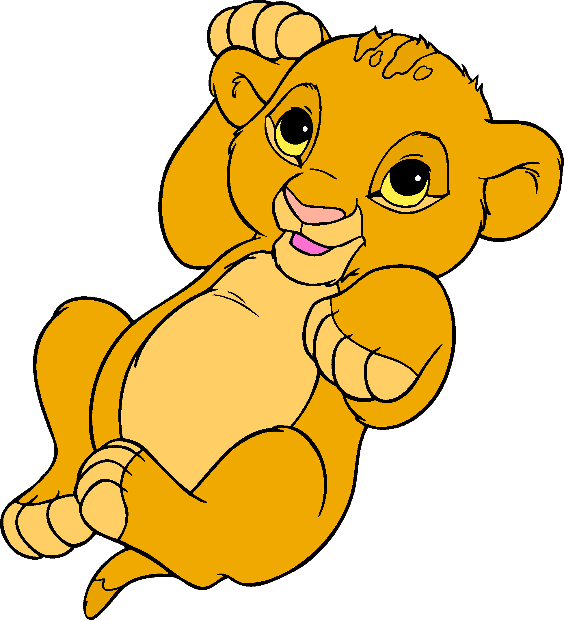 Simba Nala Lion Clip Art - El Rey Leon Bebes - Png Download (1953x2149), Png Download