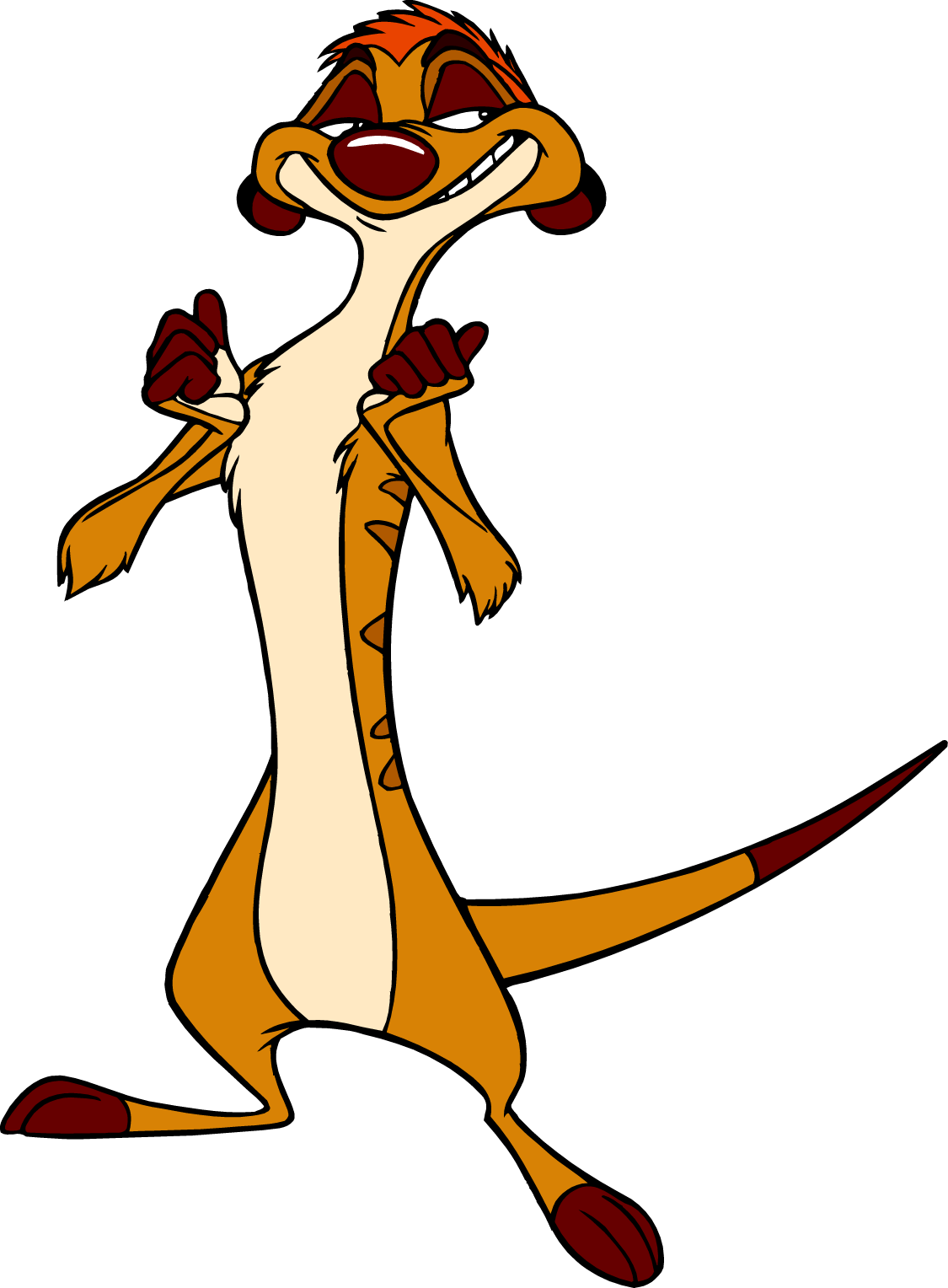 Timon Png Photo - Timon Lion King Vector Clipart - Large Size Png Image ...