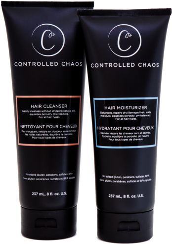 Hair Cleanser & Hair Moisturizer Bundle Package - Controlled Chaos Hair Moisturizer Clipart (600x600), Png Download