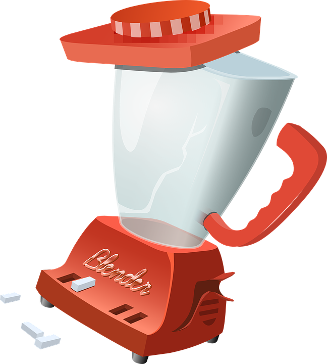 Clipart Library Free Photo Electric Machine Household - Blender Vector Png Transparent Png (576x640), Png Download