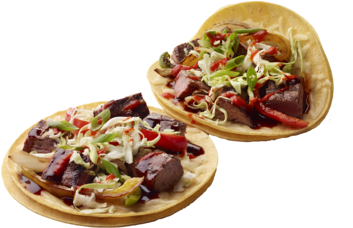 Mexican Food Franchise - Korean Taco Clipart (801x548), Png Download