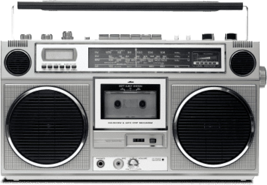 Free Png Download Audio Cassette Vintage Player Png Ghetto Blaster