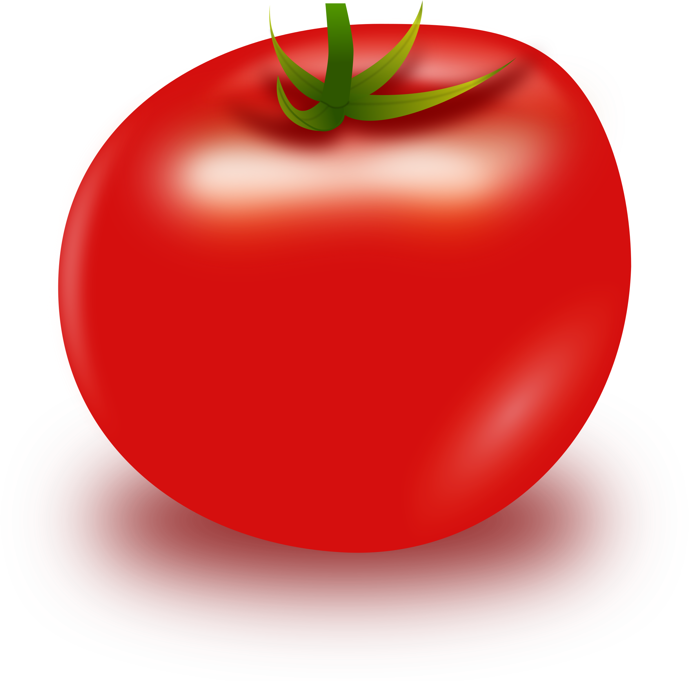 Tomato Clipart Big Plant - Clipart Apple No Background - Png Download (2400x2349), Png Download
