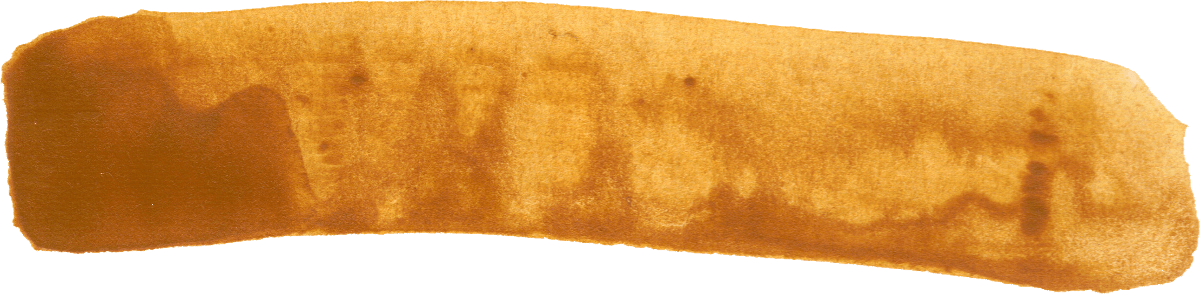 Watercolor Stroke Png - Brush Stroke Png Brown Clipart (1200x294), Png Download