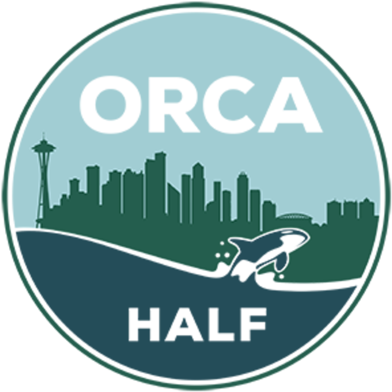 Orca Half Marathon - Seattle Half Marathon 2019 Medal Clipart (800x800), Png Download