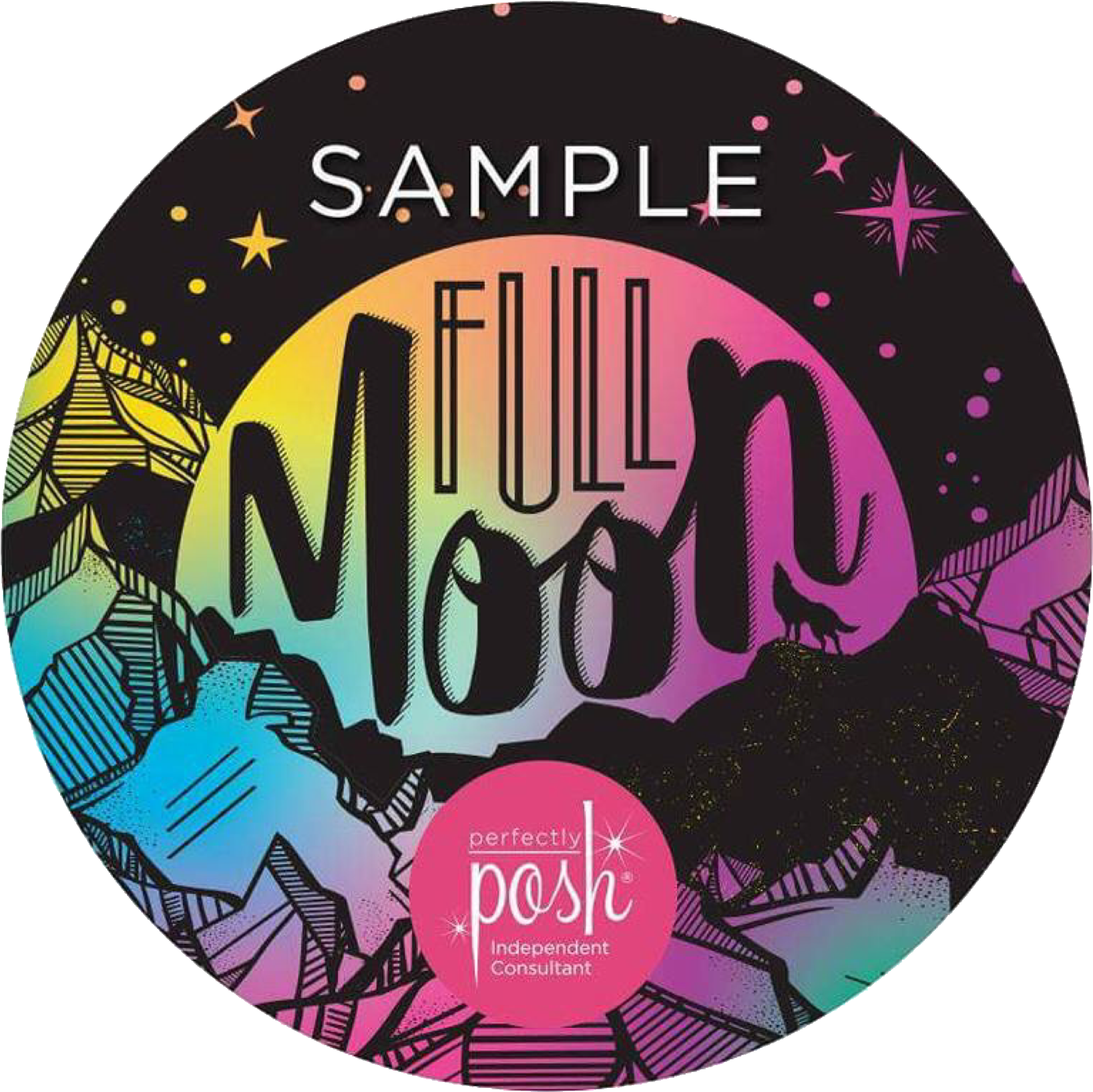 Perfectly Posh, Stickers, Sticker, Decals - Perfectly Posh Clipart (2048x2048), Png Download