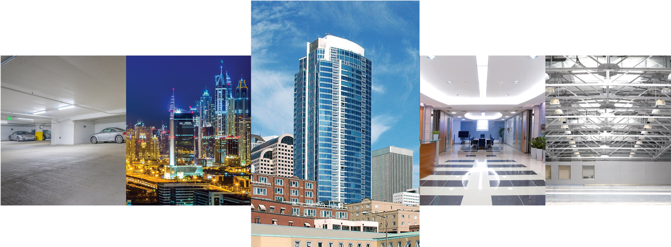 Seattle, Washington, Usa - Commercial Building Clipart (1376x575), Png Download