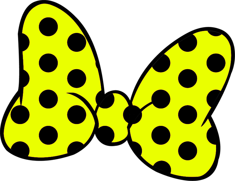 Minnie Bow Png Minnie Mouse Yellow Bow Clipart Large Size Png Image Pikpng