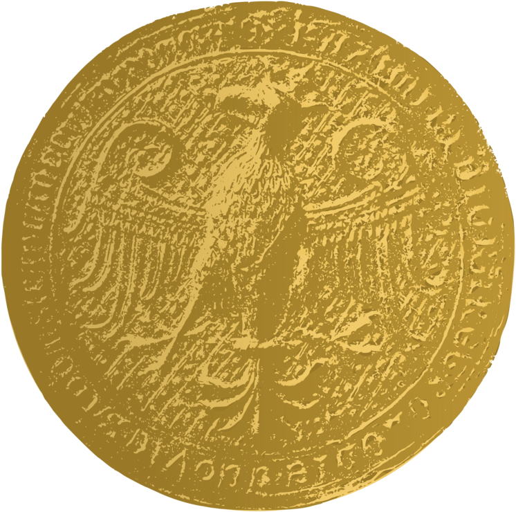 Gold Coin Computer Icons Medal - Coin Clipart (750x750), Png Download