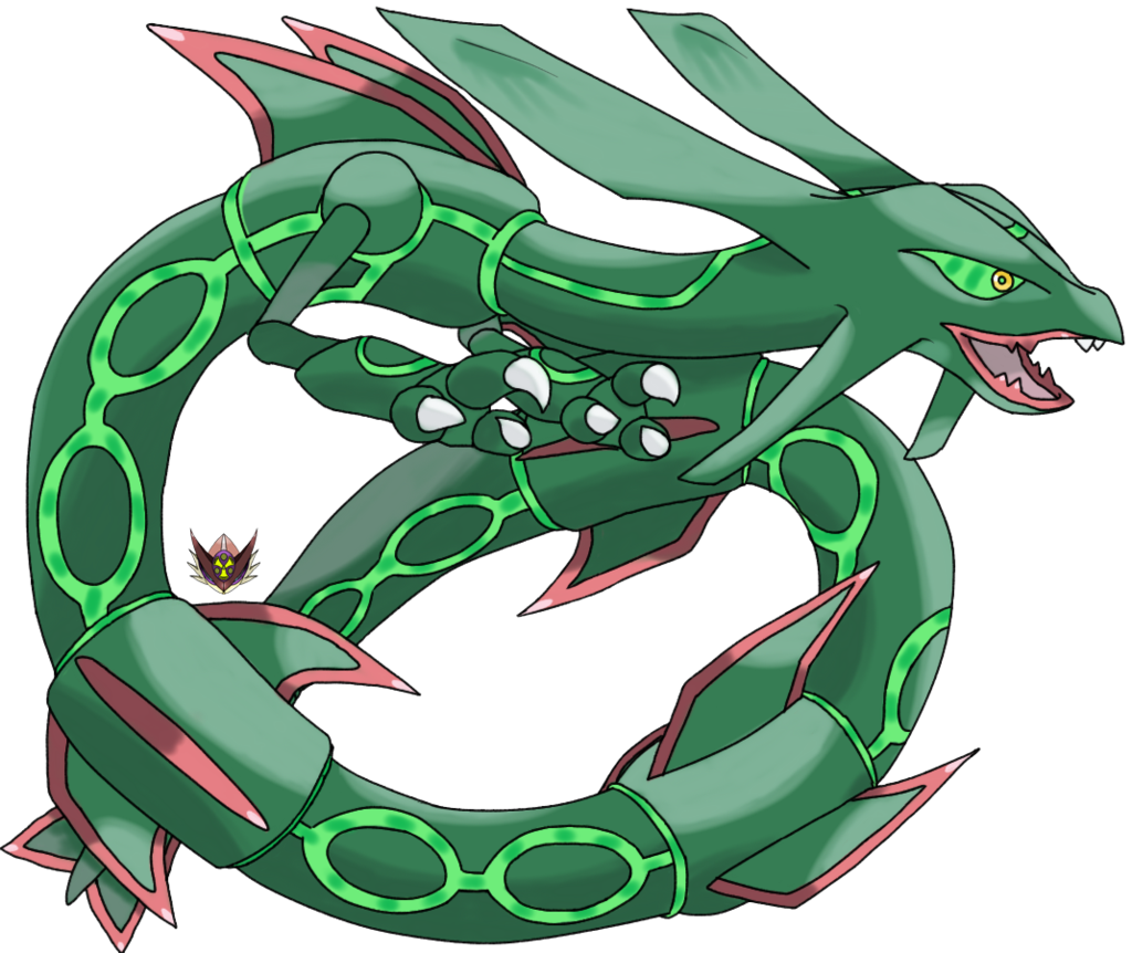 Rayquaza Mega Evolution X Clipart (1024x862), Png Download