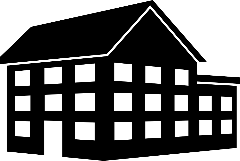 House Icon Png - Building Clipart (980x656), Png Download