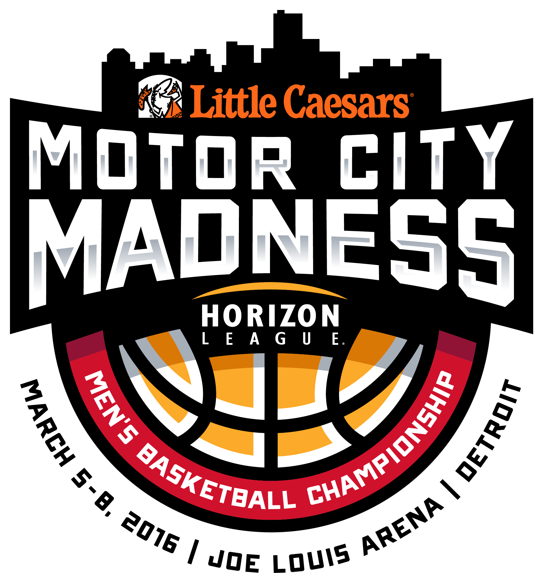 2018 Horizon League Basketball Tournament Logo Clipart (1798x1896), Png Download