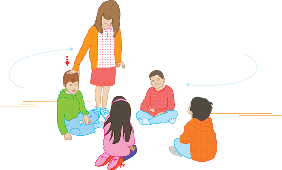 Kids Playing Duck Duck Goose Game - Duck Duck Goose Png Clipart (950x573), Png Download