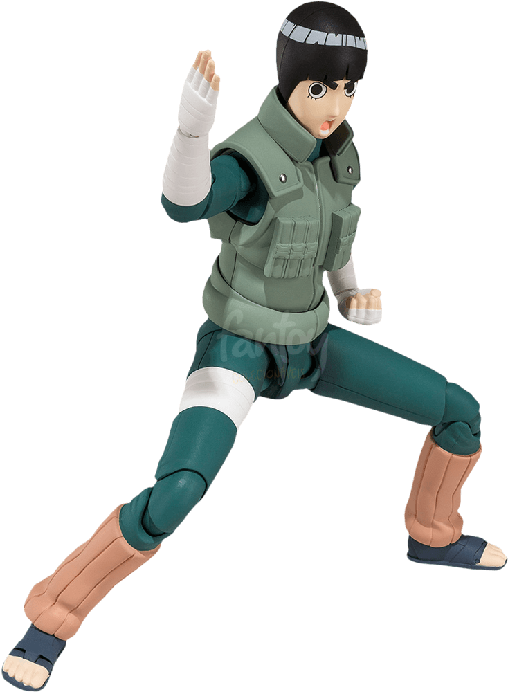 Figuarts Street Fighter No - Sh Figuarts Naruto Rock Lee Clipart (800x1000), Png Download