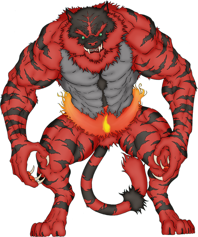 Incineroar Mega Evolution Clipart (668x800), Png Download