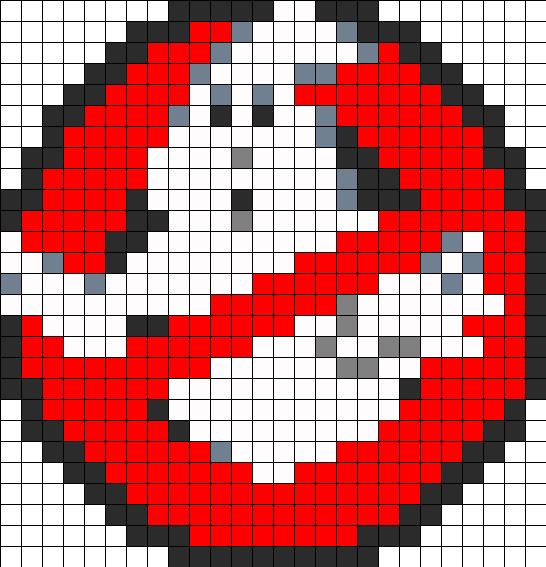 Ghostbusters Perler Bead Pattern - Minecraft Pixel Art Ghostbusters Clipart (546x567), Png Download