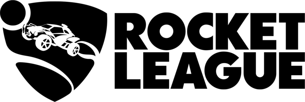 Rocket League Logo Black Clipart (1000x337), Png Download