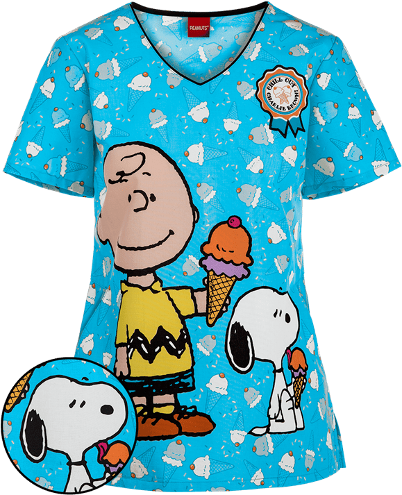 Ck618pnu - Uniformes Clinicos Snoopy Clipart (600x720), Png Download
