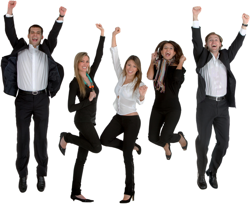 Clip Art Images - Transparent Happy Business People Png (850x693), Png Download